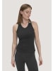 Hessnatur Hessnatur Top Fitted ACTIVE COMFORT aus Bio-Baumwolle in schwarz