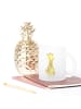 Mr. & Mrs. Panda Glas Giraffe Zufrieden ohne Spruch in Transparent