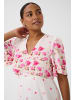 Kaffe Kleid KArosine Tight fit in White Rose Border Flower