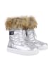 Ital-Design Stiefelette in Silber