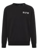 DreiMaster Maritim Sweatshirt Mit Rundhals in Schwarz