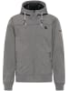 Schmuddelwedda Softshellblouson in Grau Melange AOP