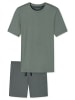 Schiesser Pyjama kurz für Herren in uni