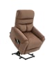 HOMCOM Aufstehsessel-83B x 93T x 110H cm-Braun