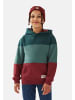 Band of Rascals Kapuzenpullover " 3C Block " in racing-green-bordeaux