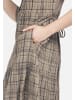 HELMIDGE A-Linien-Kleid Midikleid in beige