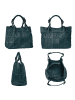 Samantha Look Shopper echt Leder in blau