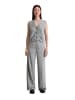 Marc O'Polo Ärmellose Strickweste relaxed in Light Grey Melange