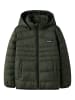 name it Wasserabweisende Steppjacke mit abnehmbarer Kapuze in Dunkelgrün