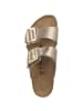 Birkenstock Sandale Sydney Cushion Buckle Birko-Flor Graceful schmal in braun