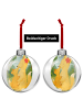Mr. & Mrs. Panda Christbaumkugel Fuchs Mama Design ohne Spruch in Weiß