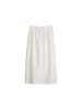 Marc O'Polo DENIM Ausgestellter Spitzenrock in Silky White