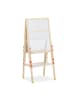 relaxdays Standtafel Whiteboard - (B)45 x (H)81 - 104 x (T)42 cm