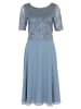 Vera Mont Cocktailkleid mit Spitze in Bluish Grey