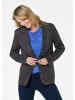 GOLDNER Kurzgröße:  Blazer Blazer in marine / gemustert