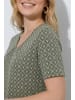 Ulla Popken Shirt in oliv