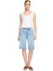 Zero  Basic-Top mit Rundhalsausschnitt in Brilliant White