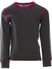 Trespass Kinder Leggings "Bamba Merino Wool Base Layer Set" in Grau