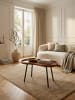 KADIMA DESIGN Wohnzimmertisch Retro | Massiv, Metallbeine, Vintage-Form