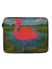 Mr. & Mrs. Panda Laptop Tasche Flamingo Classic Design ohne Spruch in Weiß