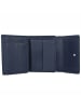 Esquire Viktoria Geldbörse RFID Leder 12 cm navy