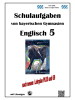 Durchblicker Verlag Buch - Englisch 5 (Green Line 1) Schulaufgaben von bayerischen Gymnasien mit L&