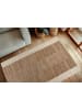 Vivorum Wohnzimmer Teppich – Sisalteppich Cozy Bliss 470 in creme - rechteckig