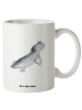 Mr. & Mrs. Panda Kaffeetasse Axolotl Schwimmen ohne Spruch in Weiß