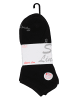 Cotton Prime® Sneaker Socken 8 Paar original SPORT LINERS in Schwarz