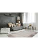 Kayoom Kurzflor Teppich Falkland in beige - silber - rechteckig