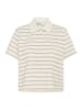 My Essential Wardrobe Poloshirt AnnaMW Loose fit in Snow White Striped