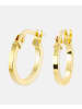 Vanlere Creolen aus 375 Gelbgold