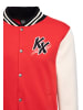 King Kerosin King Kerosin College Sweatjacke Street Rebel in rot