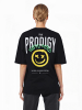 trueprodigy Oversize-Shirt Hajin F in Schwarz