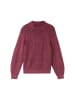 Tom Tailor Pullover in blackberry rib structure