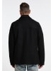 DreiMaster Herren Übergangsjacke Aus Wollgemisch in Schwarz