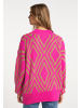 myMo Strickpullover in Pink Beige