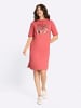 Sieh an! Jerseykleid in koralle