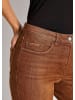 MADELEINE Slim Fit Five-Pocket-Jeans in nussbraun