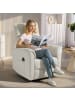 HOMCOM Relaxsessel-91L x 78B x 105H cm-Cremeweiß