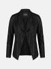 KOROSHI Offene jacke fÃ¼r damen im leder-look. in Schwarz