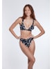 Olympia Mix&Match Bikini Top in schwarz/weiss