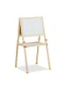 relaxdays Standtafel Whiteboard - (B)39 x (H)65 - 77 x (T)44,5 cm