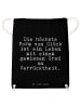 Mr. & Mrs. Panda Sportrucksack Die höchste Form von... mit Spruch in Schwarz