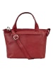 VLD VOi Leather Design Hirsch Handtasche Leder 30 cm granat