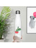Mr. & Mrs. Panda Trinkflasche Kaktus Mama ohne Spruch in Weiß