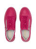 VITAFORM Hirschleder Sneaker in fuchsia