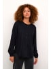 Kaffe Langarm-Bluse KAkarli Regular fit in Black Deep