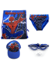 Spiderman Spiderman Web Swing 4-teiliges Strandset (Turnbeutel + Baseballkappe