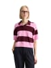 Marc O'Polo DENIM Strick-Poloshirt regular in Dark Pink